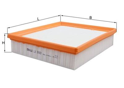 KNECHT LX 5083 Číslo výrobce: 72502105. EAN: 4057635170154.