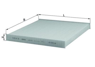 KNECHT LA 411 Číslo výrobce: 70374132. EAN: 4009026608272.