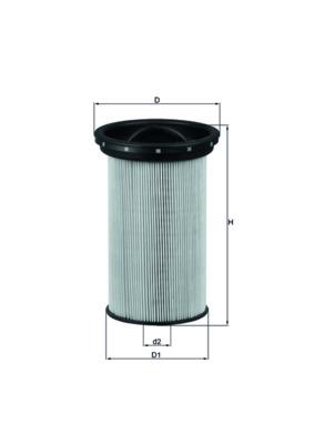 KNECHT KX 69 Číslo výrobce: 79689324. EAN: 4009026083536.