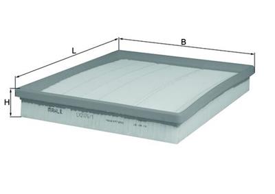 KNECHT LX 2076/1 Číslo výrobce: 70573982. EAN: 4009026885956.