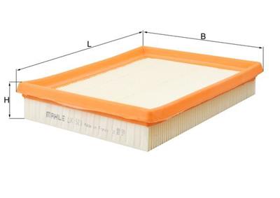 KNECHT LX 523 Číslo výrobce: 78686354. EAN: 4009026022726.