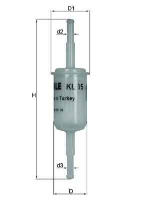 KNECHT KL 15 OF Číslo výrobce: 77132798. EAN: 4009026015186.
