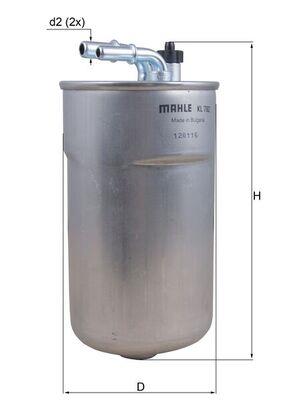 KNECHT KL 792 Číslo výrobce: 70547800. EAN: 4009026846025.