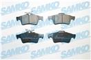 SAMKO 5SP1236 - Sada brzdových destiček, vždy 4 kusy v sadě