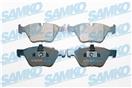 SAMKO 5SP1271 - Sada brzdových destiček, vždy 4 kusy v sadě