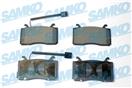 SAMKO 5SP2311 - Sada brzdových destiček, vždy 4 kusy v sadě