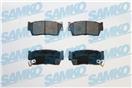 SAMKO 5SP342 - Sada brzdových destiček, vždy 4 kusy v sadě