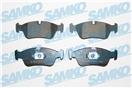 SAMKO 5SP757 - Sada brzdových destiček, vždy 4 kusy v sadě