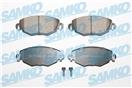 SAMKO 5SP865 - Sada brzdových destiček, vždy 4 kusy v sadě