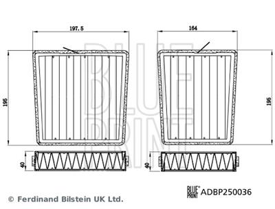 BLUE PRINT ADBP250036 EAN: 5057746272746.