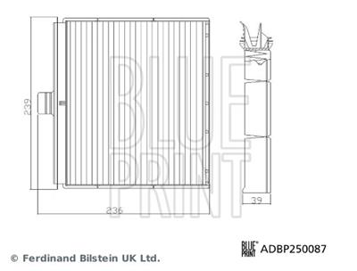 BLUE PRINT ADBP250087 EAN: 5057746390129.