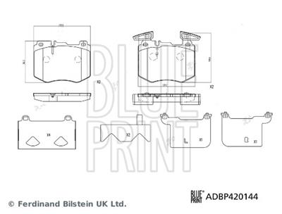 BLUE PRINT ADBP420144 Číslo výrobce: 21152. EAN: 5057746414993.