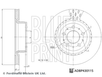 BLUE PRINT ADBP430115 EAN: 5057746291297.
