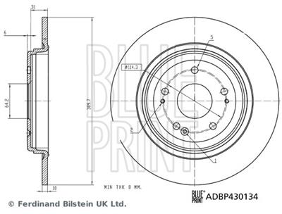 BLUE PRINT ADBP430134