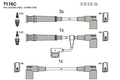 TESLA T176C EAN: 8595141021875.