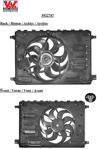 VAN WEZEL 5922747 EAN: 5410909626983.