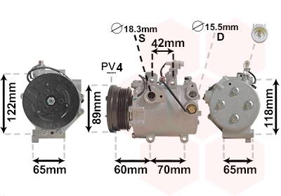 VAN WEZEL 5200K125 EAN: 5410909481063.