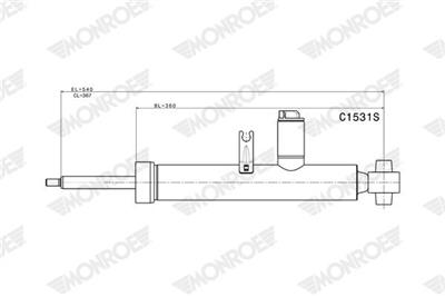 MONROE C1531S EAN: 5412096772368.