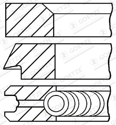 Goetze Engine 08-142400-00 EAN: 4044197224975.