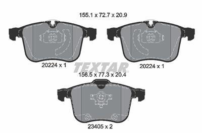 TEXTAR 2022401 Číslo výrobce: 20224. EAN: 4019722273896.