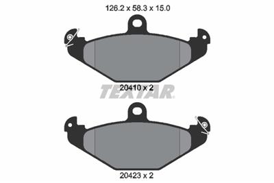 TEXTAR 2041001 Číslo výrobce: 20410. EAN: 4019722057694.