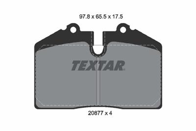 TEXTAR 2087702 Číslo výrobce: 20877. EAN: 4019722999444.