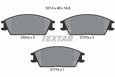 TEXTAR 2101202 Číslo výrobce: 21012. EAN: 4019722183065.