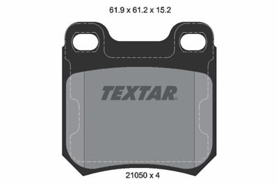 TEXTAR 2105002 Číslo výrobce: 21050. EAN: 4019722188008.