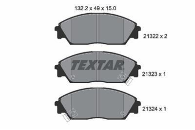 TEXTAR 2132201 Číslo výrobce: 21322. EAN: 4019722082207.