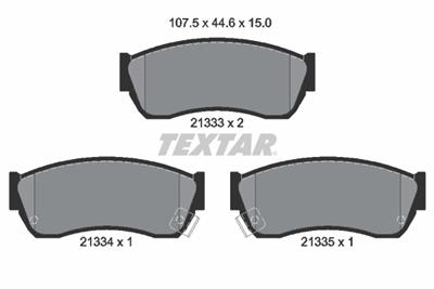 TEXTAR 2133301 Číslo výrobce: 21333. EAN: 4019722082375.