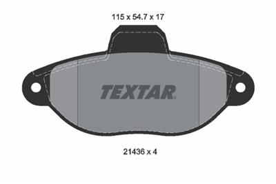 TEXTAR 2143602 Číslo výrobce: 21436. EAN: 4019722200311.