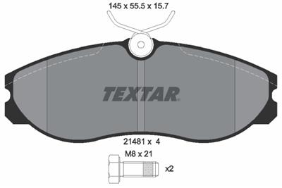 TEXTAR 2148101 Číslo výrobce: 21481. EAN: 4019722193316.