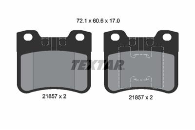 TEXTAR 2185701 Číslo výrobce: 21857. EAN: 4019722295690.