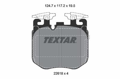 TEXTAR 2261801 Číslo výrobce: 22618. EAN: 4019722540165.