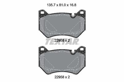 TEXTAR 2295801 Číslo výrobce: 22958. EAN: 4019722540769.
