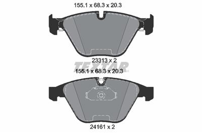 TEXTAR 2331303 Číslo výrobce: 23313. EAN: 4019722401794.