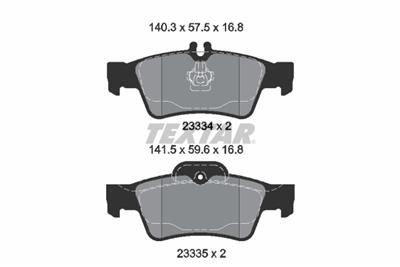 TEXTAR 2333403 Číslo výrobce: 23334. EAN: 4019722248702.