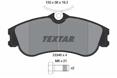 TEXTAR 2334602 Číslo výrobce: 23346. EAN: 4019722234217.