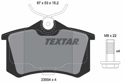 TEXTAR 2355401 Číslo výrobce: 20961. EAN: 4019722265570.