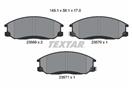 TEXTAR 2356901 - Sada brzdových destiček, vždy 4 kusy v sadě