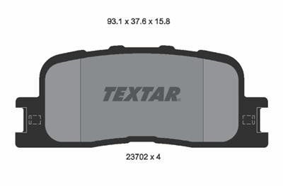 TEXTAR 2370201 Číslo výrobce: 23702. EAN: 4019722269233.