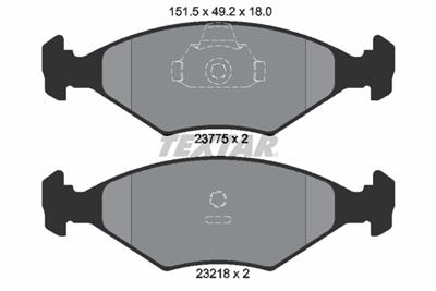 TEXTAR 2377501 Číslo výrobce: 23218. EAN: 4019722259333.