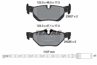 TEXTAR 2392707 Číslo výrobce: 23927. EAN: 4019722494284.