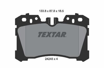 TEXTAR 2424501 Číslo výrobce: 24245. EAN: 4019722283246.