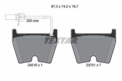 TEXTAR 2451601 Číslo výrobce: 23751.