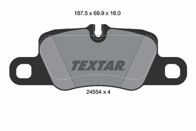 TEXTAR 2455402 Číslo výrobce: 24554. EAN: 4019722377693.