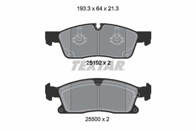 TEXTAR 2519202 Číslo výrobce: 25192. EAN: 4019722439704.