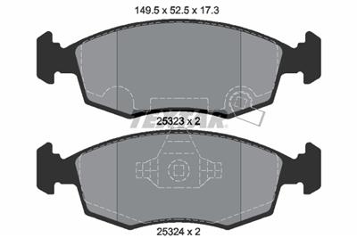 TEXTAR 2532301 Číslo výrobce: 25323. EAN: 4019722435492.