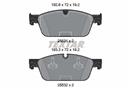 TEXTAR 2553101 Q+ - Sada brzdových destiček, vždy 4 kusy v sadě