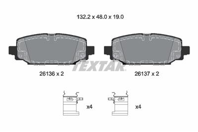 TEXTAR 2613601 Číslo výrobce: 26136. EAN: 4019722543692.